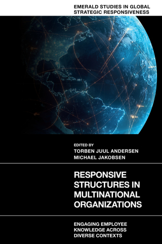 Titelbild: Responsive Structures in Multinational Organizations 9781805927181