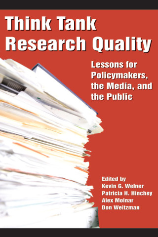 Immagine di copertina: Think Tank Research Quality 9781617350214