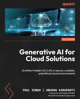 Cover image: Generative AI for Cloud Solutions 1st edition 9781835084786
