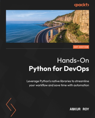 Cover image: Hands-On Python for DevOps 1st edition 9781835081167