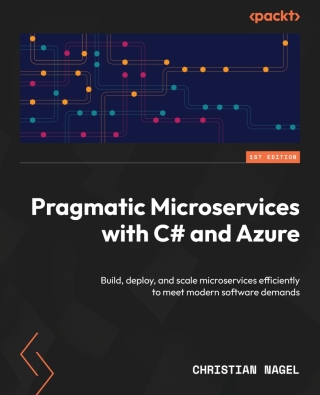 Imagen de portada: Pragmatic Microservices with C# and Azure 1st edition 9781835088296