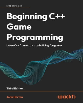 Cover image: Beginning C++ Game Programming 3rd edition 9781835081747