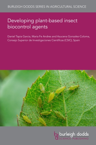 Cover image: Developing plant-based insect biocontrol agents