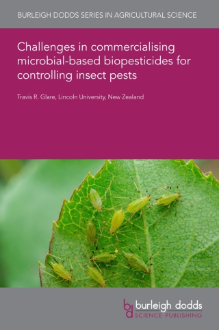 Cover image: Challenges in commercialising microbial-based biopesticides for controlling insect pests