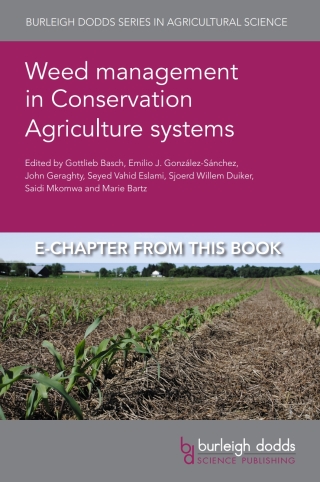 Cover image: Modeling weed population dynamics in Conservation Agriculture systems