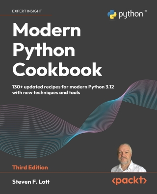 Cover image: Modern Python Cookbook 3rd edition 9781835466384