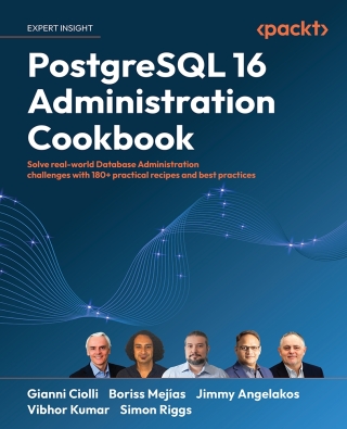 Cover image: PostgreSQL 16 Administration Cookbook 1st edition 9781835460580