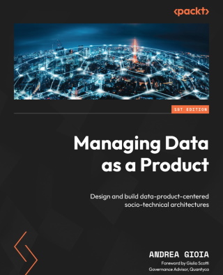 Cover image: Managing Data as a Product 1st edition 9781835468531