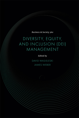 Cover image: Diversity, Equity, and Inclusion (DEI) Management 9781835492598