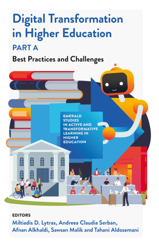 Cover image: Digital Transformation in Higher Education, Part A 9781835494813