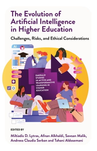 Imagen de portada: The Evolution of Artificial Intelligence in Higher Education 9781835494875