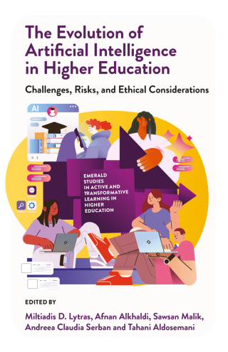 Cover image: The Evolution of Artificial Intelligence in Higher Education 9781835494875