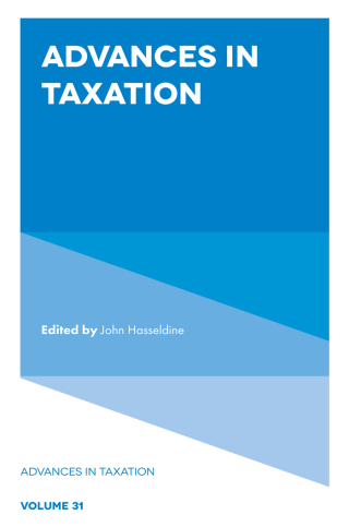 Cover image: Advances in Taxation 9781835495858