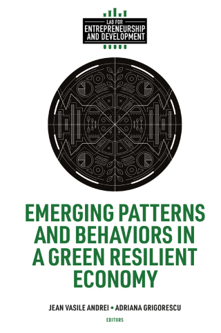 Imagen de portada: Emerging Patterns and Behaviors in a Green Resilient Economy 9781835497814