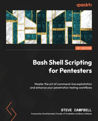 Imagen de portada: Bash Shell Scripting for Pentesters 1st edition 9781835880821