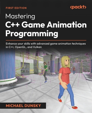 Cover image: Mastering C++ Game Animation Programming 1st edition 9781835881927