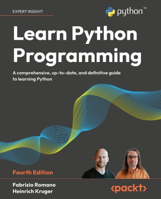 صورة الغلاف: Learn Python Programming 4th edition 9781835882948