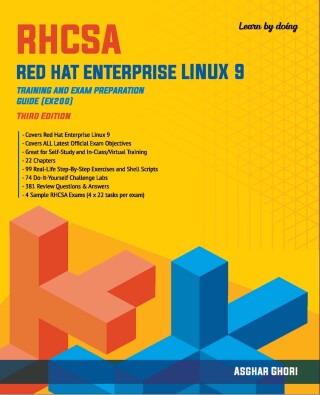 Cover image: RHCSA Red Hat Enterprise Linux 9 1st edition 9781835887325