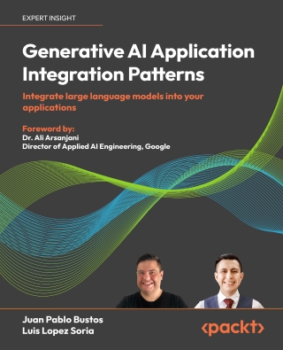 Imagen de portada: Generative AI Application Integration Patterns 1st edition 9781835887608