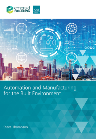 Cover image: Automation and Manufacturing for the Built Environment 9781836085997