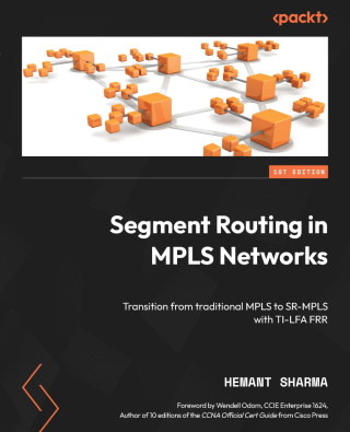 Cover image: Segment Routing in MPLS Networks 1st edition 9781836203216