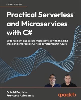 Imagen de portada: Practical Serverless and Microservices with C# 1st edition 9781836642015