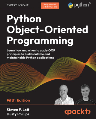 Cover image: Python Object-Oriented Programming 5th edition 9781836642596