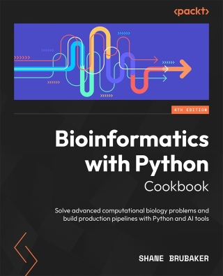 Imagen de portada: Bioinformatics with Python Cookbook 4th edition 9781836642756