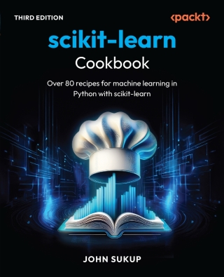 Cover image: scikit-learn Cookbook 3rd edition 9781836644453