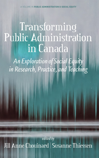 Cover image: Transforming Public Administration in Canada 9798887308920