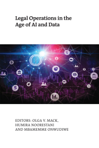 Imagen de portada: Legal Operations in the Age of AI and Data 1st edition 9781837230099