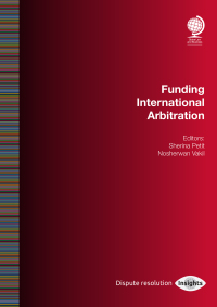 Cover image: Funding International Arbitration 9781837230211