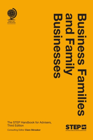 Cover image: Business Families and Family Businesses 3rd edition 9781837230679