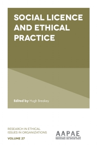 Imagen de portada: Social Licence and Ethical Practice 9781837530755