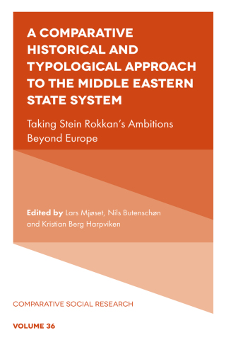 Cover image: A Comparative Historical and Typological Approach to the Middle Eastern State System 9781837531233