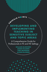 Cover image: Developing and Implementing Teaching in Sensitive Subject and Topic Areas 9781837531271