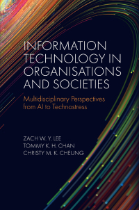 Imagen de portada: Information Technology in Organisations and Societies 9781837532377