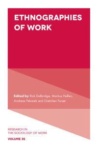 Titelbild: Ethnographies of Work 9781837539499