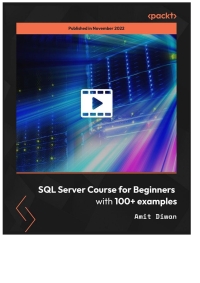 Imagen de portada: SQL Server Course for Beginners with 100+ examples 1st edition 9781837630226