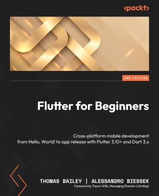 Titelbild: Flutter for Beginners 3rd edition 9781837630387