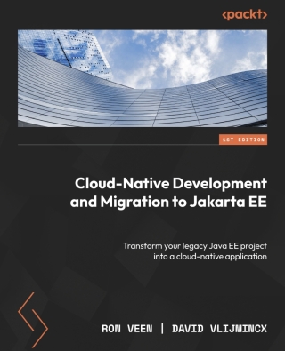 Cover image: Cloud-Native Development and Migration to Jakarta EE 1st edition 9781837639625