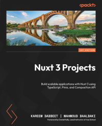 Cover image: Nuxt 3 Projects 1st edition 9781837632541