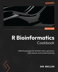 Imagen de portada: R Bioinformatics Cookbook 2nd edition 9781837634279