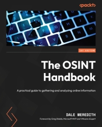 Cover image: The OSINT Handbook 1st edition 9781837638277