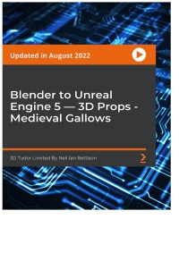 Immagine di copertina: Blender to Unreal Engine 5 — 3D Props - Medieval Gallows 1st edition 9781837635696