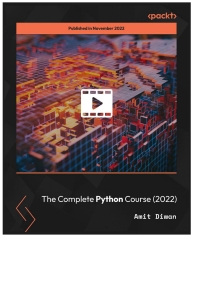 Imagen de portada: The Complete Python Course (2022) 1st edition 9781837636778