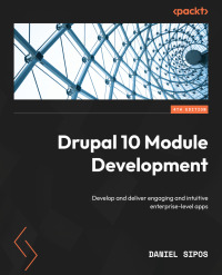 Imagen de portada: Drupal 10 Module Development 4th edition 9781837631803