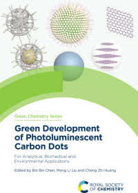 Cover image: Green Development of Photoluminescent Carbon Dots 1st edition 9781837670598