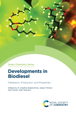 Cover image: Developments in Biodiesel 1st edition 9781837672547