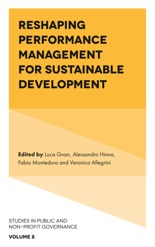 Imagen de portada: Reshaping Performance Management for Sustainable Development 9781837973057
